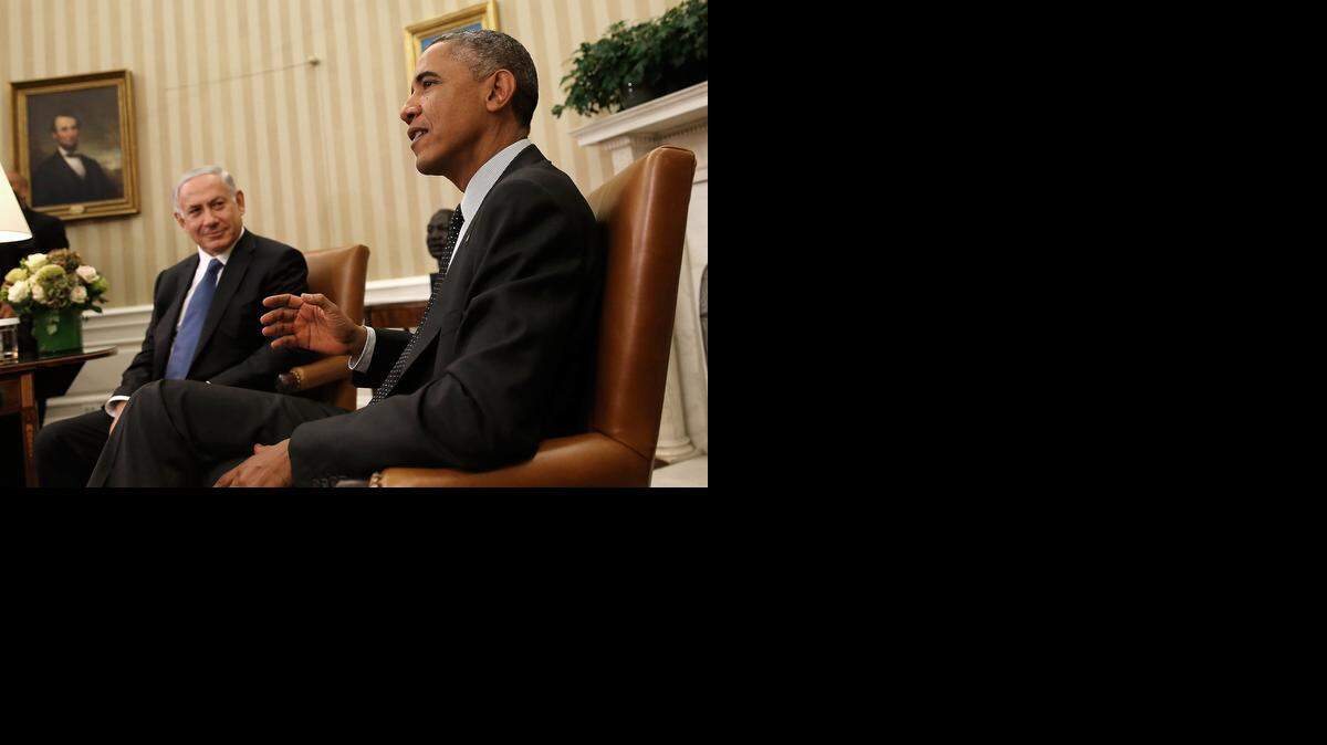 
AT ODDS: President Barack Obama met with Israeli Prime Minister Benjamin Netanyahu at the White House earlier this month.
