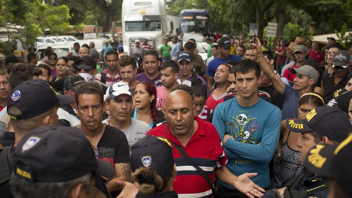 More than 1,000 Cuban migrants heading north to the U.S. border have been stranded for days in Costa Rica at the border with Nicaragua.