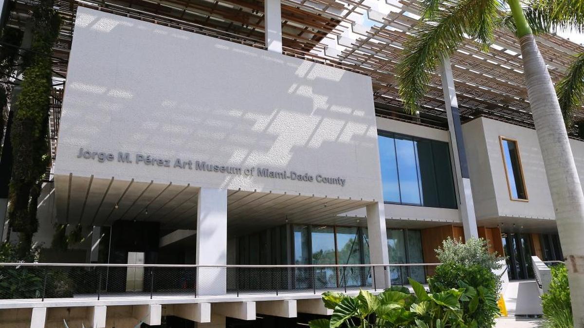 A view of the Perez Art Museum (PAMM) on Wednesday, July 15, 2015, in Miami.