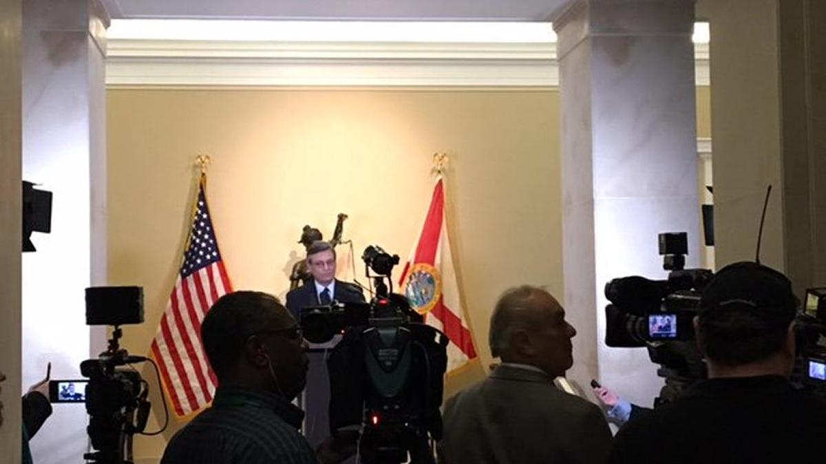 Jorge Labarga, chief justice of the Florida Supreme Court, announces Monday his appointments of Roberto Martinez, Arthenia Joyner and Hank Coxe to the Constitution Revision Commission. All appointments will be made by March 6.