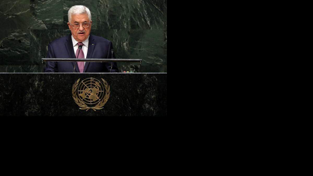 
PALESTINIAN APPEAL: The Palestinian Authority, led by President Mahmoud Abbas, has filed a complaint with the International Criminal Court accusing Israel of war crimes.
