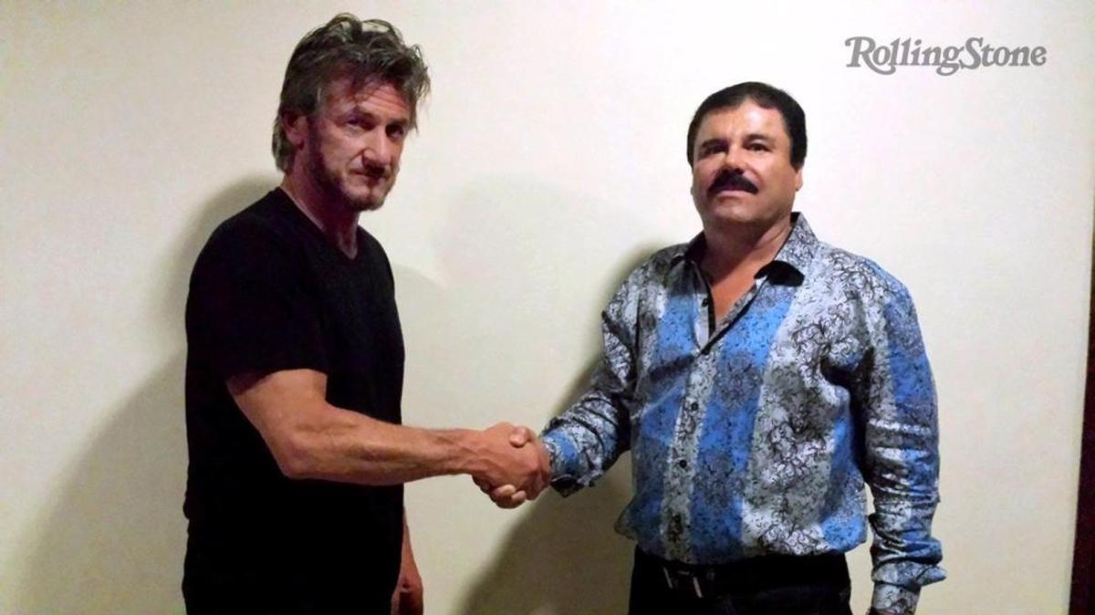 Sean Penn met with and interviewed then-fugitive Mexican narcotics trafficker ‘El Chapo’ Guzmán for a Rolling Stone article.