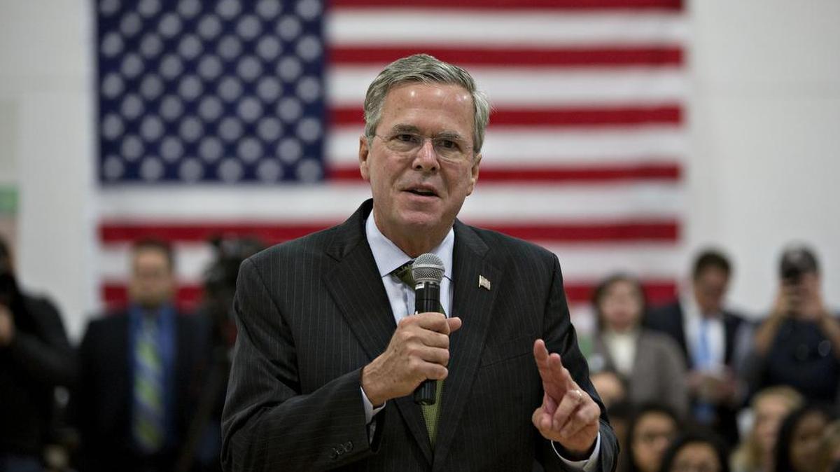 Jeb Bush made a stop at a community school in Milwaukee this week prior to Tuesday night’s GOP debate.