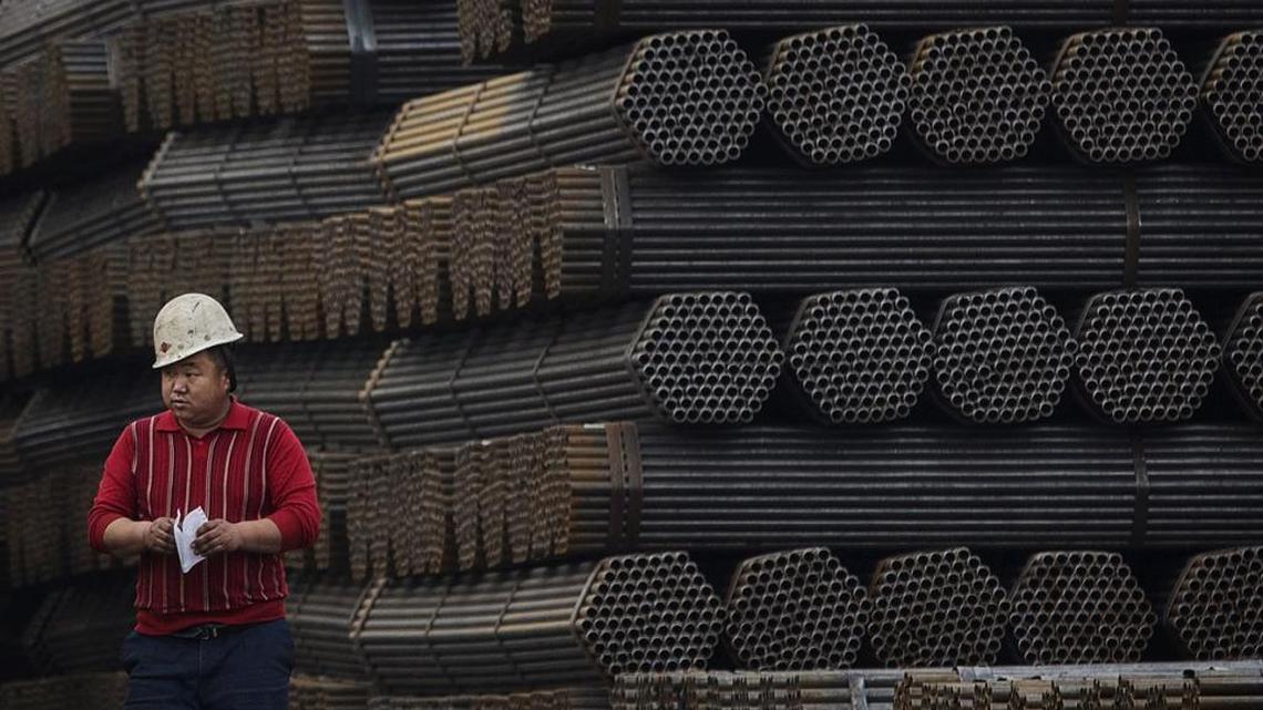 The Trump administration is moving toward imposing tariffs on steel, in an effort to boost domestic production while hurting foreign manufacturers like this maker of steel rods in the Tangshan, Hebei province, China.