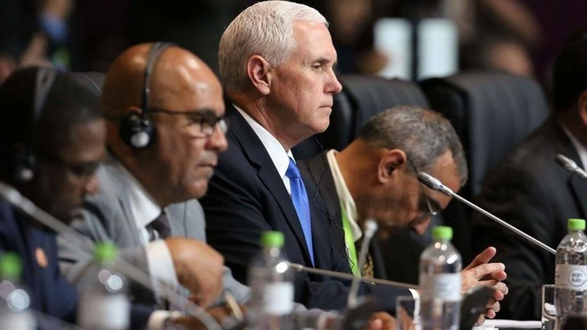 When President Trump announced that he would not attend the Summit of the Americas in Peru, Vice President Pence stepped in.
