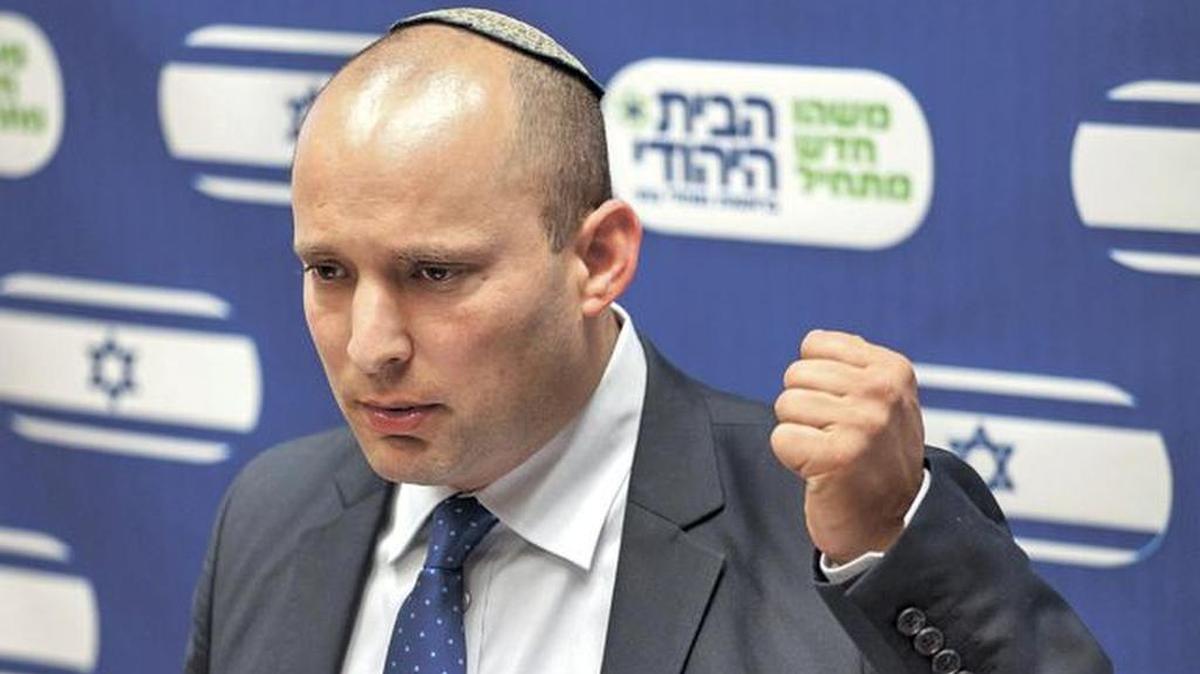 Israeli Education Minister Naftali Bennet, who leads The Jewish Home party, plays a role in a novel about Israel’s future.