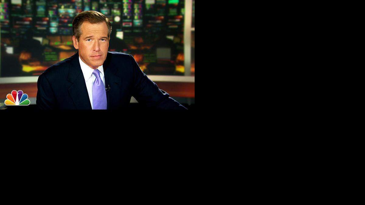 
OFF THE AIR: NBC News anchor Brian Williams said he would not anchor the Nightly News temporarily while NBC investigates claims he embellished war stories.
