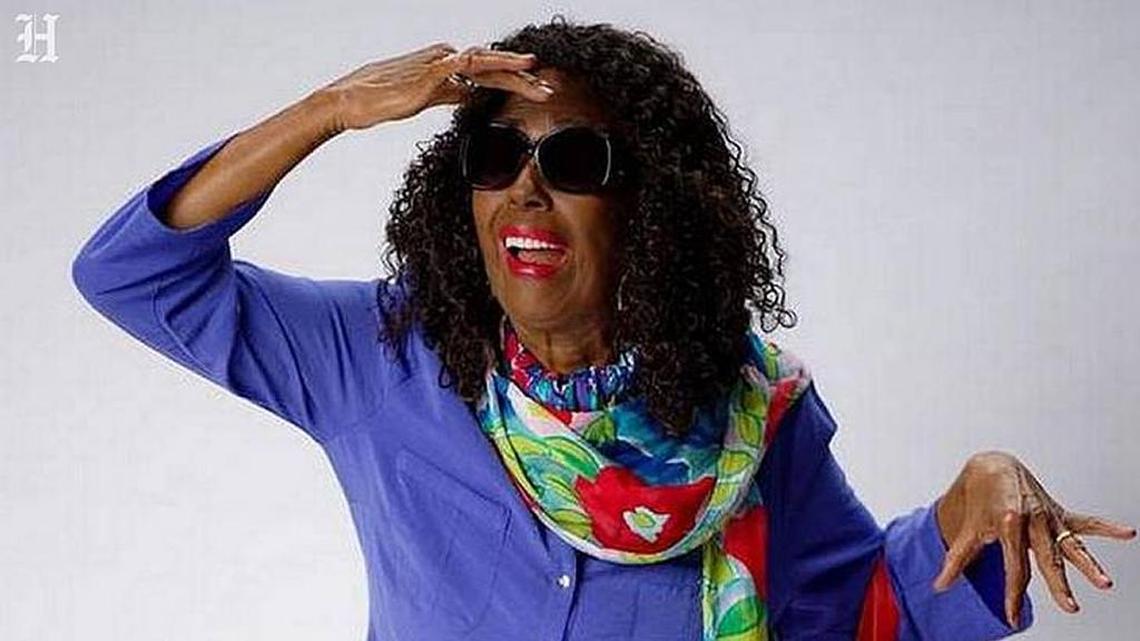 Marta Velasco, a light-skinned Cuban actress, played her role of one of three widows in blackface in Miami.