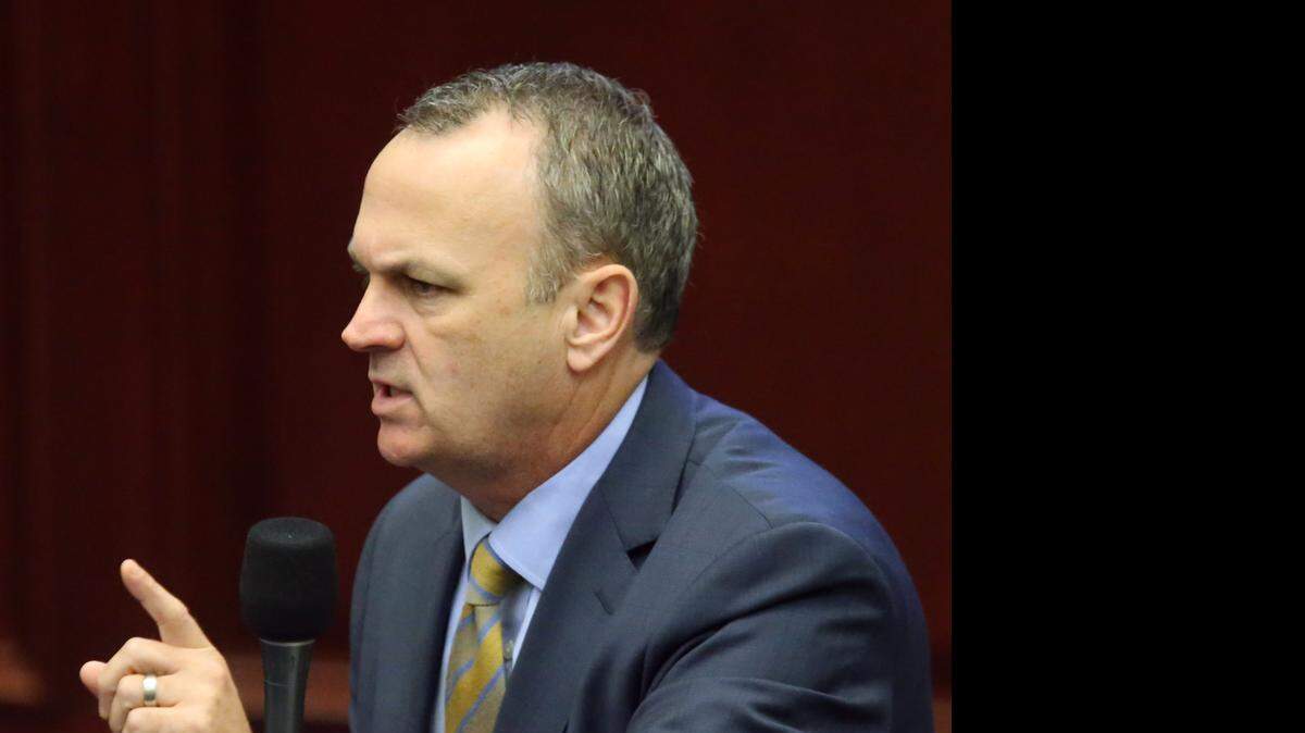 
AGAINST MEDICAID EXPANSION: Rep. Richard Coccoran, R-Land O’Lakes, has led the Florida House opposition to expanded healthcare protection for uninsured residents.
