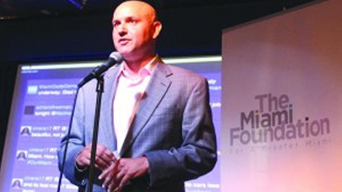 Javier Alberto Soto, a native son and president of The Miami Foundation