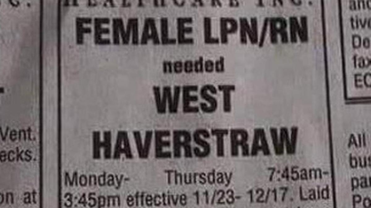 Interim Healthcare, based in Sunrise, apologized for its discriminatory ad in a New York newspaper.