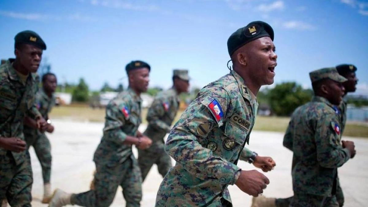 Haiti revived its army in November 2017.