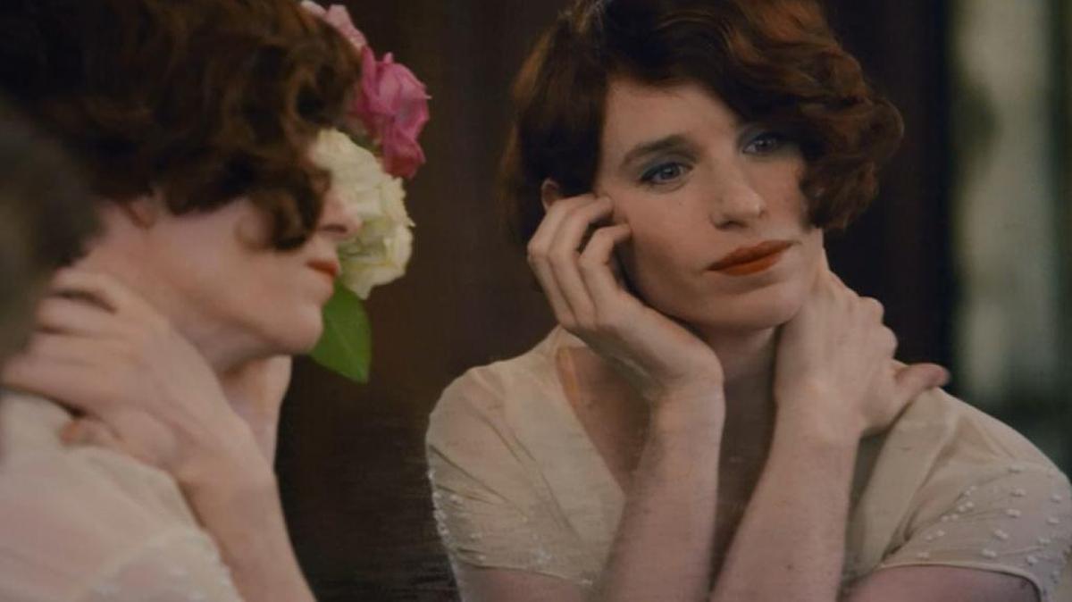 Eddie Redmayne portrays transgender icon Lile Elbe in “The Danish Girl.”
