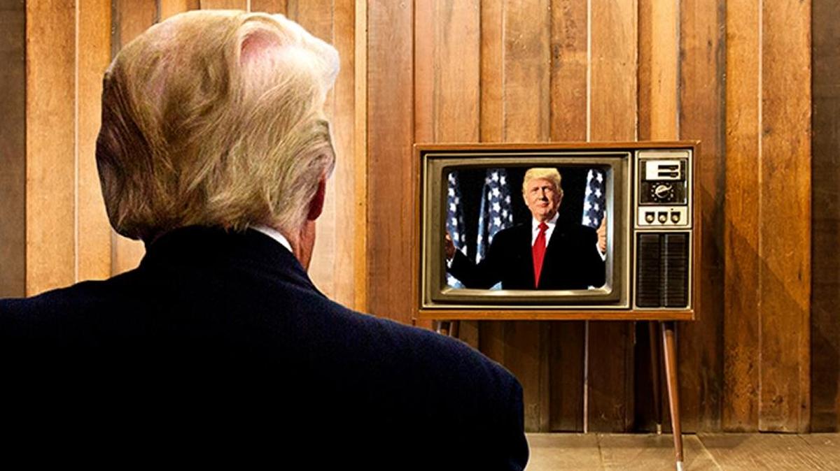 Reports are that Trump watches up to eight hours a day of television.