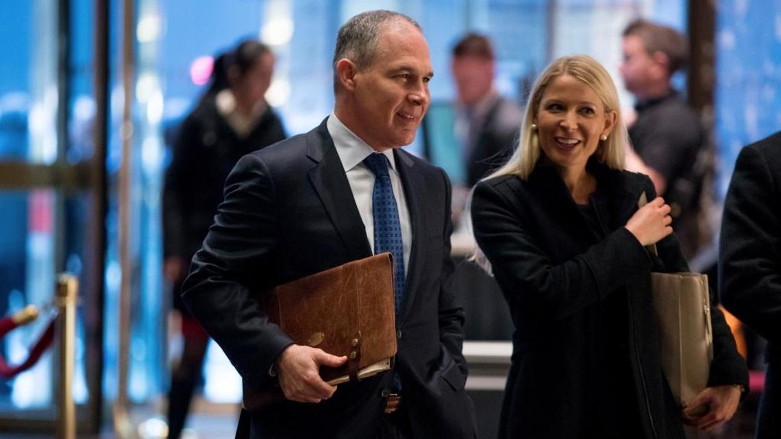 Oklahoma Atty. Gen. Scott Pruitt, an outspoken foe of the Obama administration’s environmental policies, has been picked to head Donald Trump’s EPA.