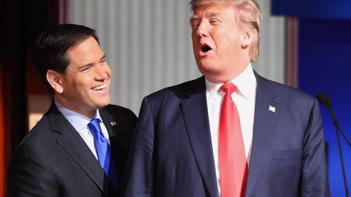Can Trump fan Rubio hold on to that last shred of dignity?