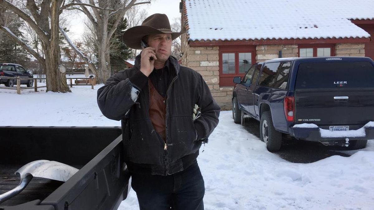 Ryan Bundy is one of the protestors against federal authority at the Malheur National Wildlife Refuge near Burns, Ore.