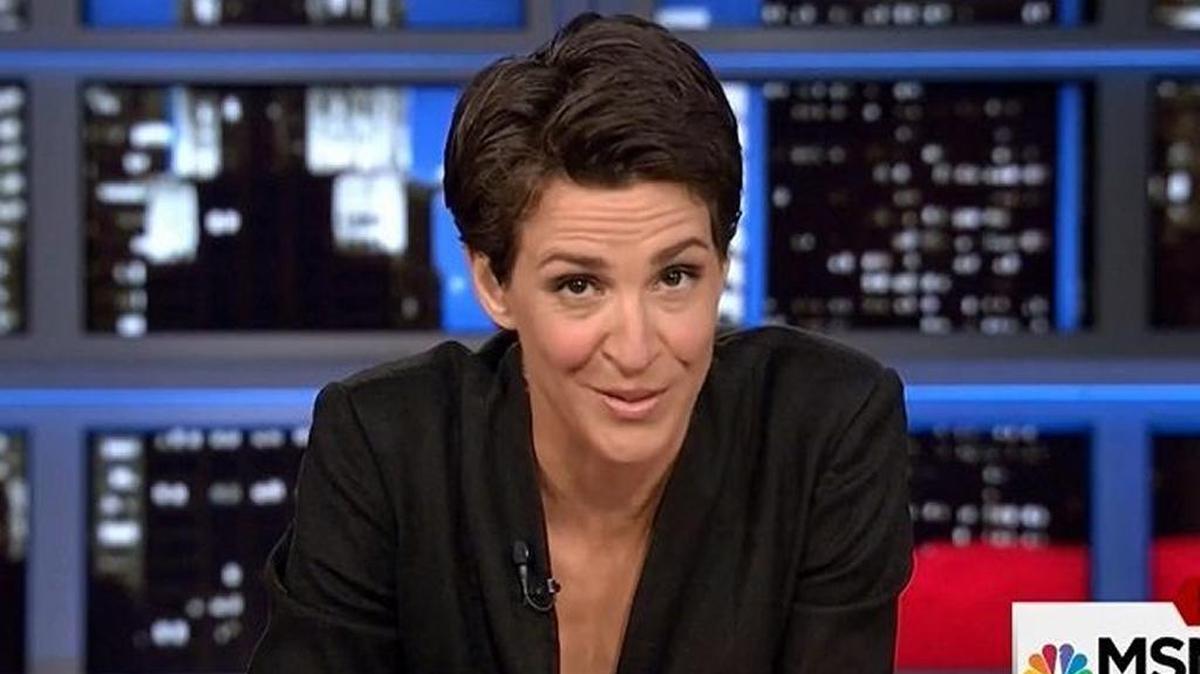 Someone tried to lure Rachel Maddow of MSNBC into reporting news that was not true.