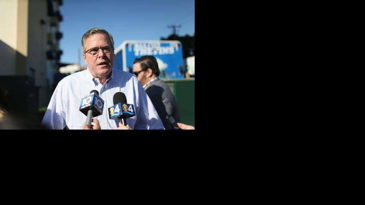 
TO BE CLEAR: Former Gov. Jeb Bush, a possible entry in the 2016 race for president, recently issued a statement to clarify earlier remarks on same-sex marriage.
