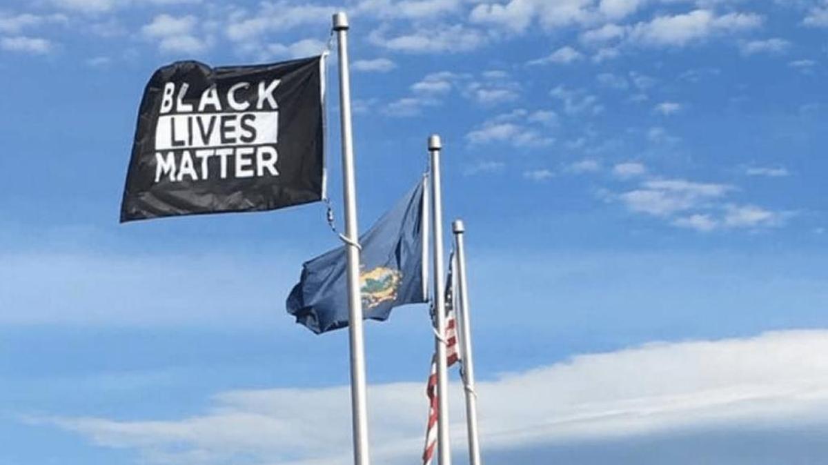 Montpelier High, in Vermont, will fly the Black Lives Matter flag to commemorate Black History Month .