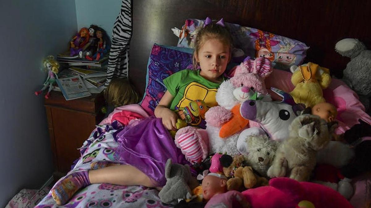 Ava Rose Olsen, 7, lost her best friend in a school shooting. She asked President Trump how he would keep children safe in the future.