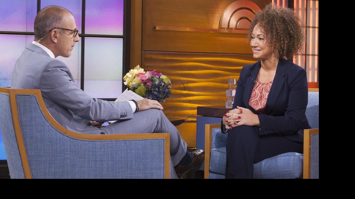 
RESIGNED: Former NAACP chapter leader Rachel Dolezal was interviewed on the “Today” show Tuesday by co-host Matt Lauer.

