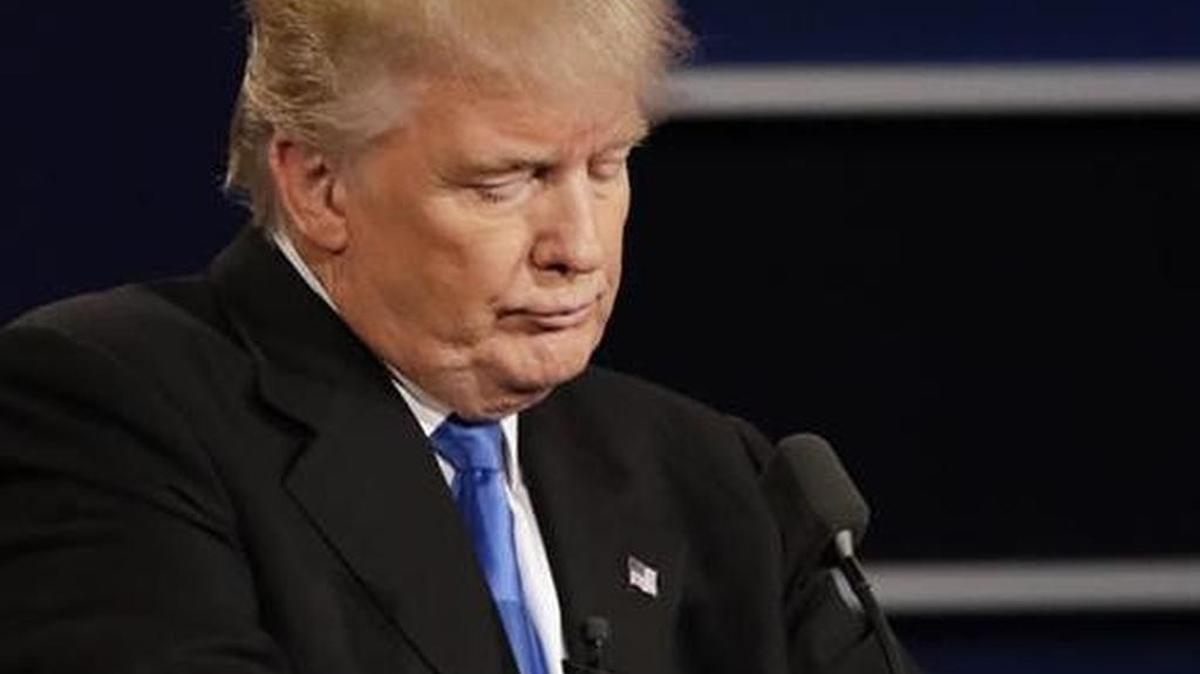 Donald Trump came across as thin-skinned in his debate with Hillary Clinton on Monday.