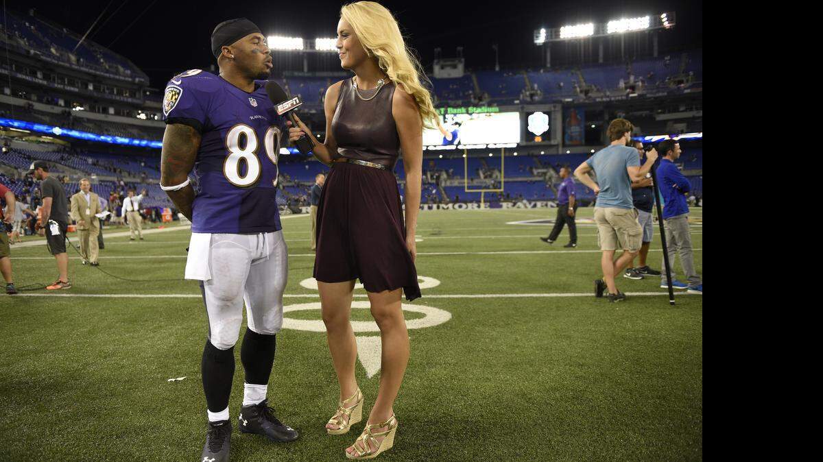 
‘HISSY FIT’: ESPN reporter Britt McHenry was suspended for a week after a video surfaced of her insulting a towing company clerk’s intelligence, job and appearance. 
