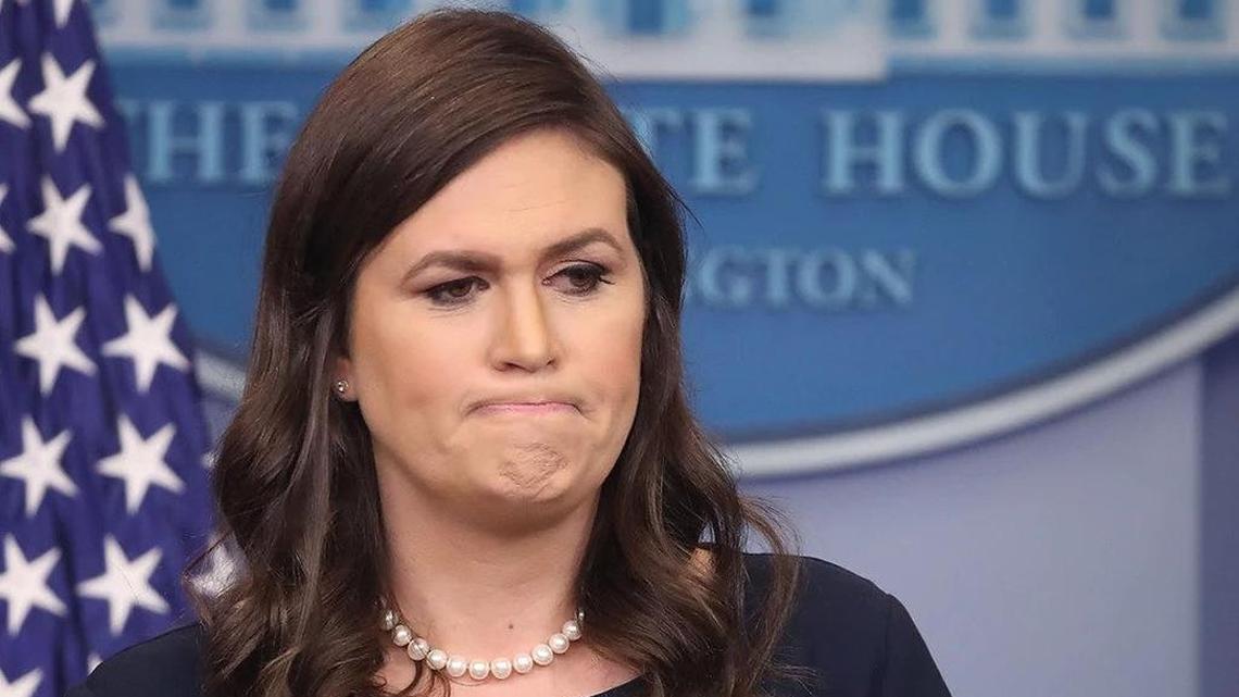 White House spokeswoman Sarah Huckabee Sanders was asked to leave a restaurant in Virginia last week.