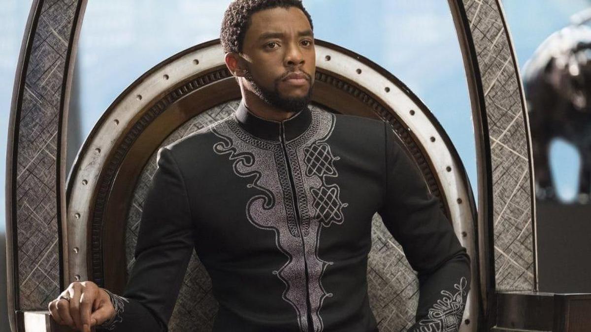 Chadwick Boseman in the film, ‘Black Panther.’
