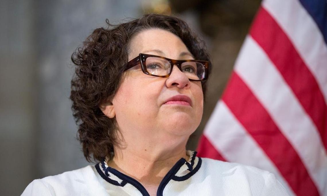 Supreme Court Justice Sonia Sotomayor.