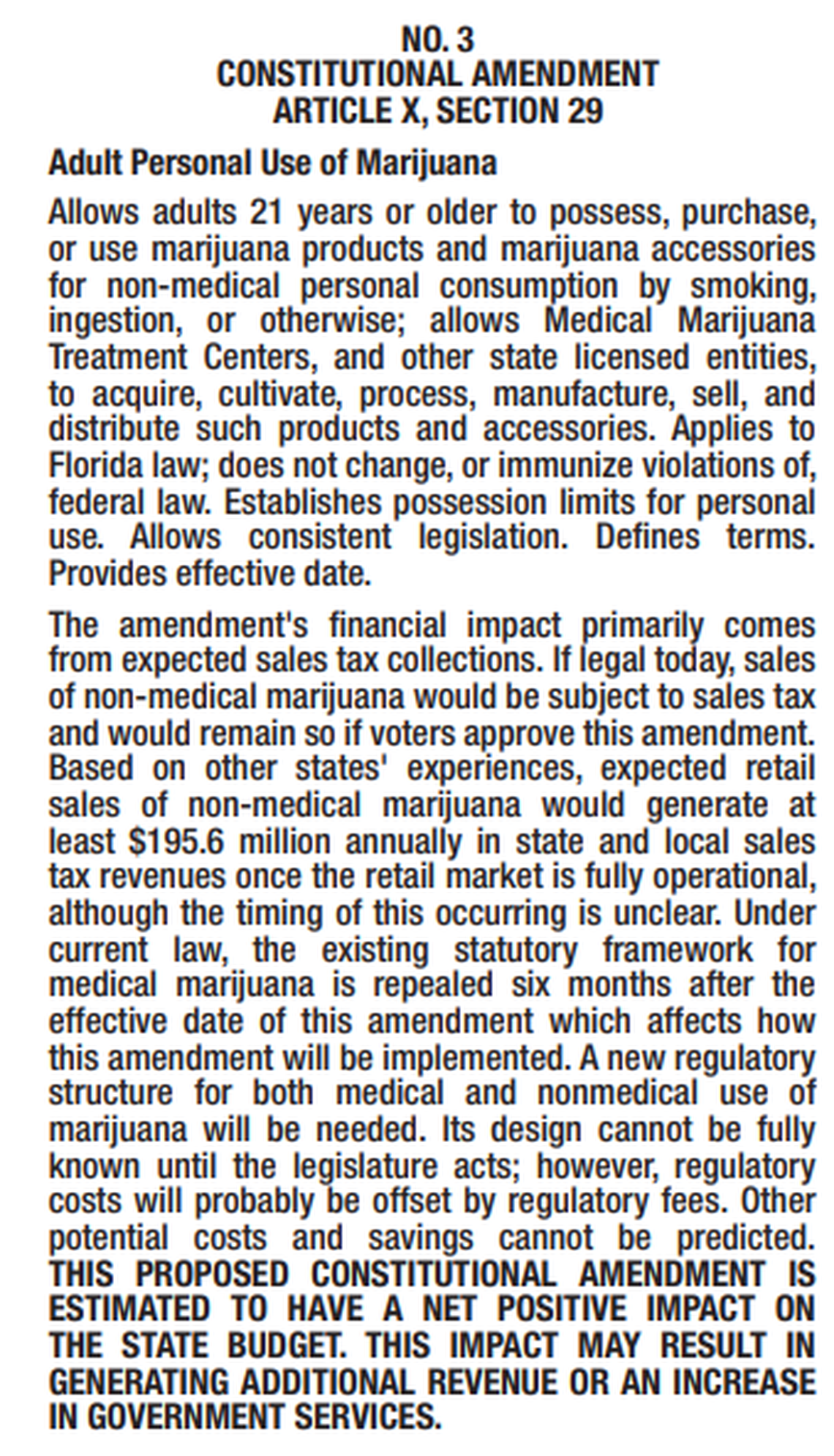 On the 2024 general election ballot, voters will decide on legalizing recreational marijuana.