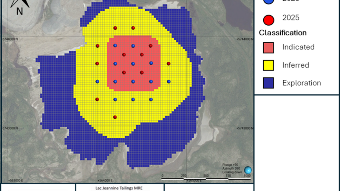 CoTec Announces Updated Mineral Resource and Positive Preliminary Economic Assessment for the Lac Jeannine Iron Tailings Project, Québec, Canada 