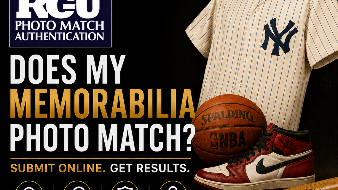 MDCE's RealGameUsed.com Launches Revolutionary Online Memorabilia Authentication Platform, First in Industry for Fully Digital Photo Match Submissions 