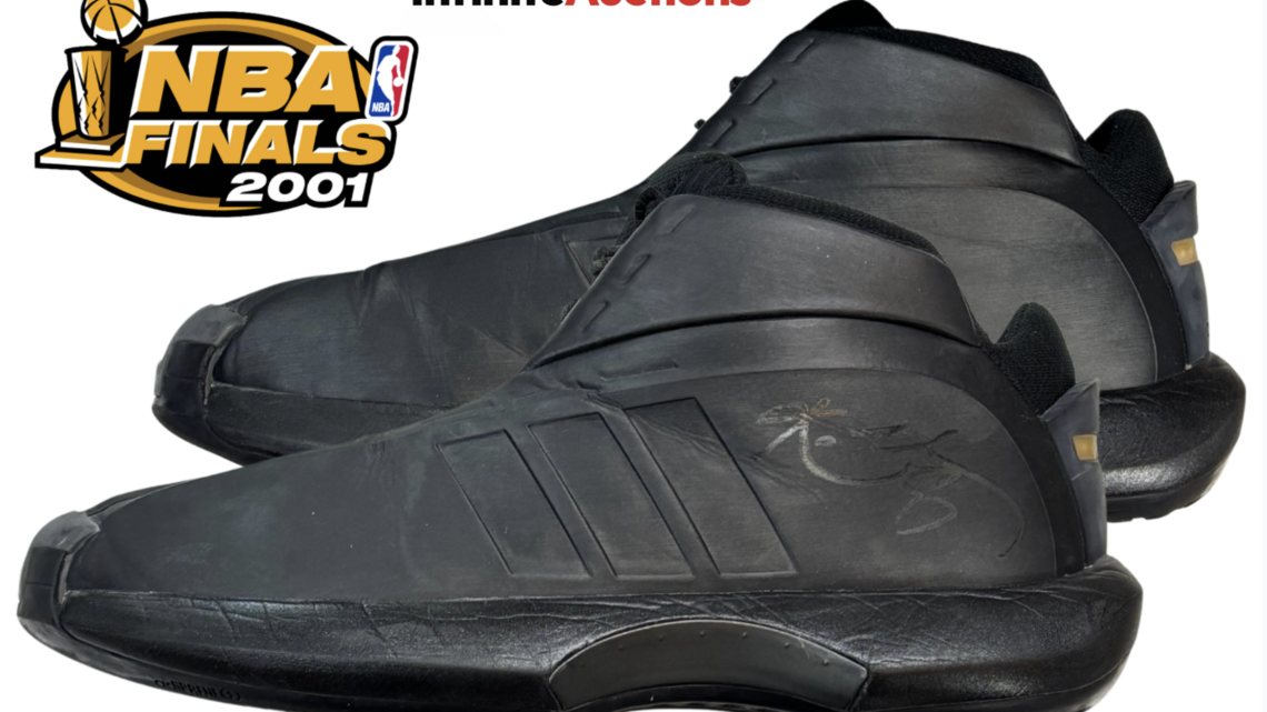 Medical Care Technologies Inc. (OTC Pink:MDCE) Subsidiary Infinite Auctions Presents Kobe Bryant 2001 NBA Finals Championship Sneakers with $200,000 Buy It Now Option 