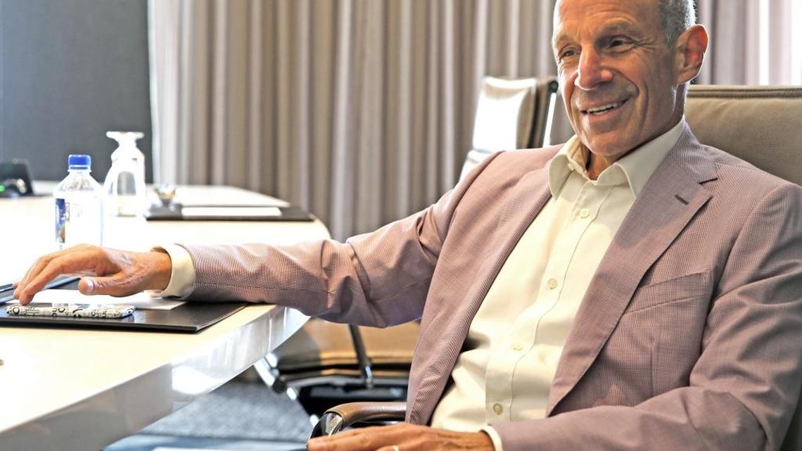 Loews Chairman Jonathan Tisch. Tisch dressed in drag to secure a vote from the city of Miami Beach to build the Loews Miami Beach and has since been heavily involved with the property. It is currently undergoing a $50 million renovation.