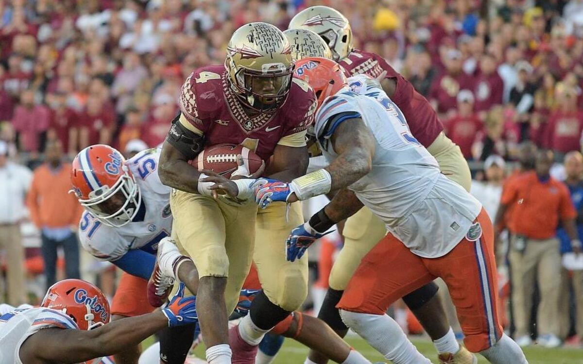 
FSU running back Dalvin Cook 
