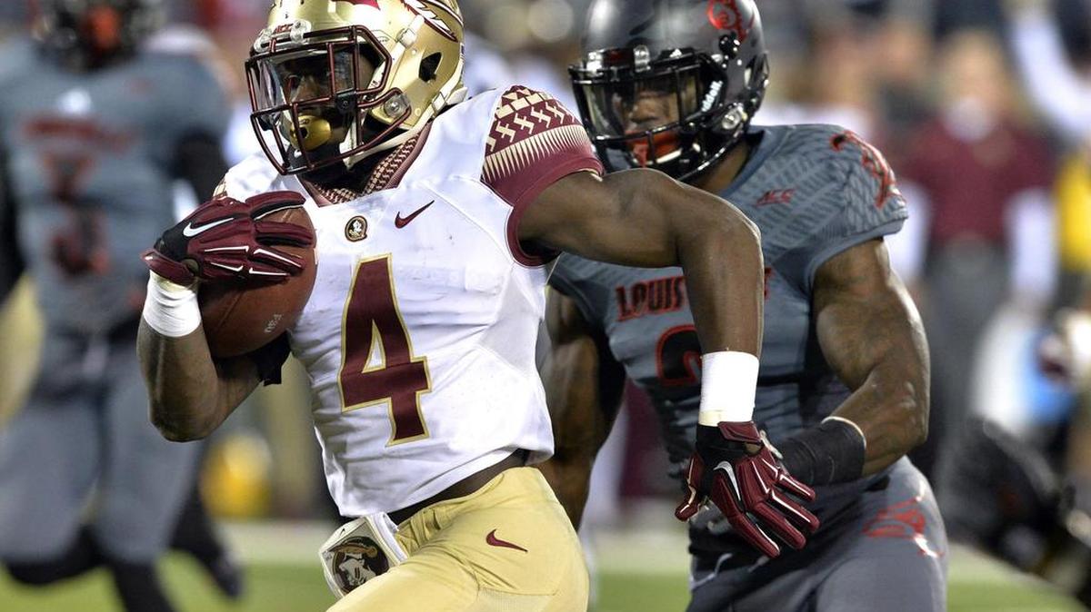 
FSU tailback Dalvin Cook was suspended after being charged with misdemeanor battery for allegedly striking a woman outside a bar. A timetable for his return remains uncertain.
