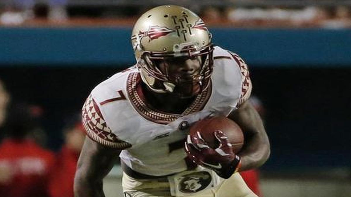 
With Dalvin Cook’s status uncertain, FSU running back Mario Pender, above, is stepping up. ‘If Pender doesn’t turn his ankle at Syracuse, you may not have seen Dalvin,’ coach Jimbo Fisher said.
