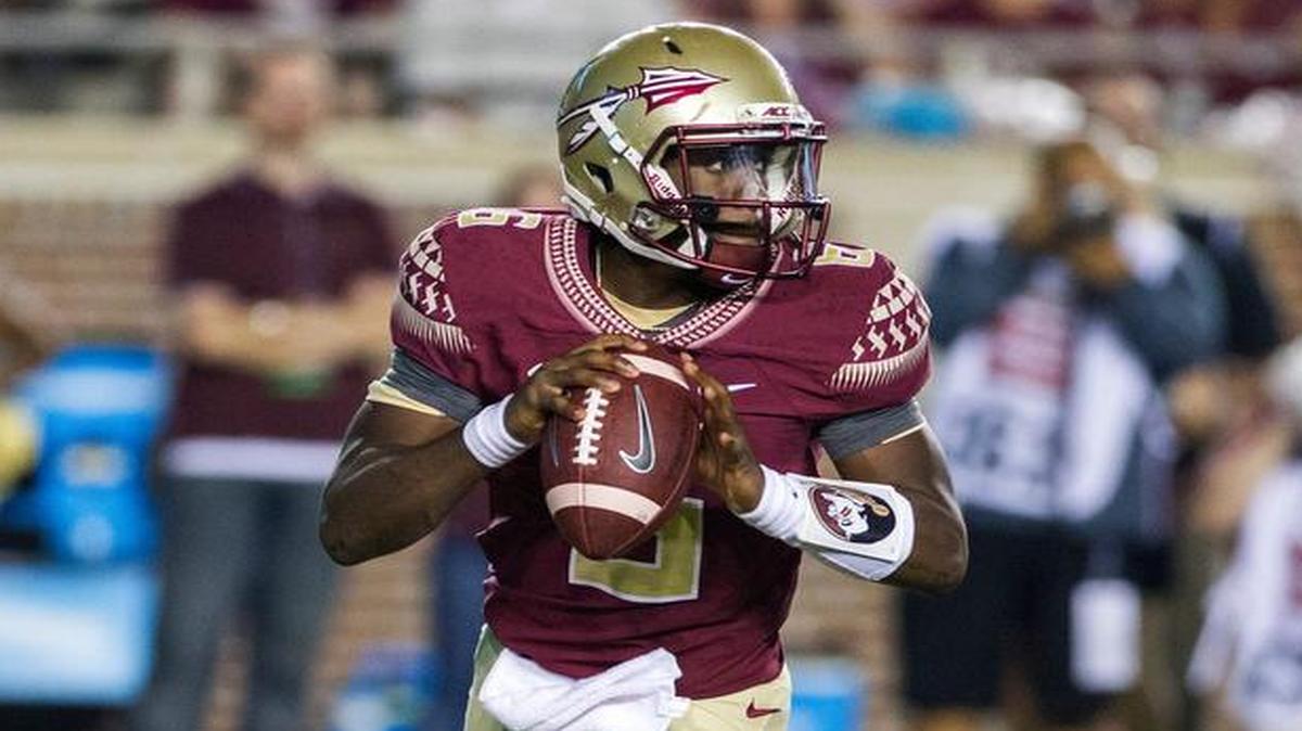 ‘We’re going to start Everett. Had a real good week of practice. Liked what he did,’ coach Jimbo Fisher said of quarterback Everett Golson, above.