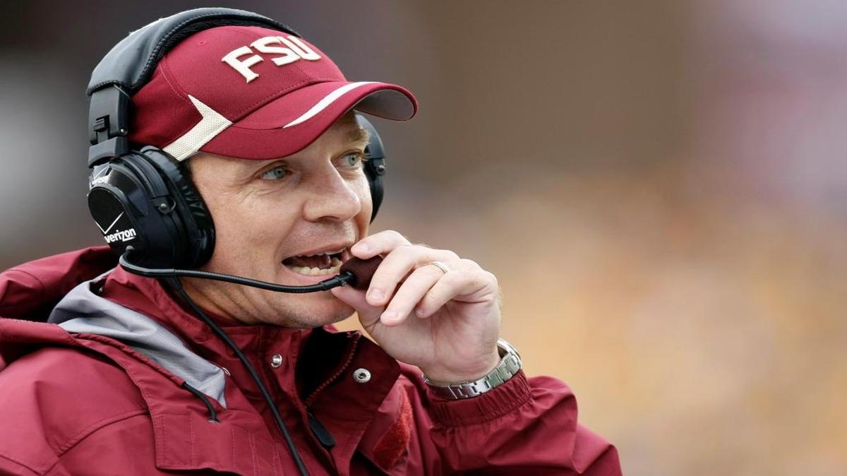
Jimbo Fisher has been scheduling scrimmages at 11:30 am throughout the Fall to prepare his team for the early kickoff against the USF Bulls on Saturday, Sept. 12, 2015.
