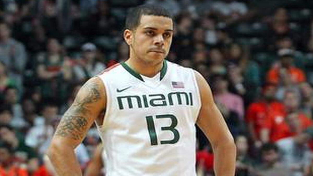 
Hurricanes guard Angel Rodriguez (injured wrist) will not play against Richmond.
