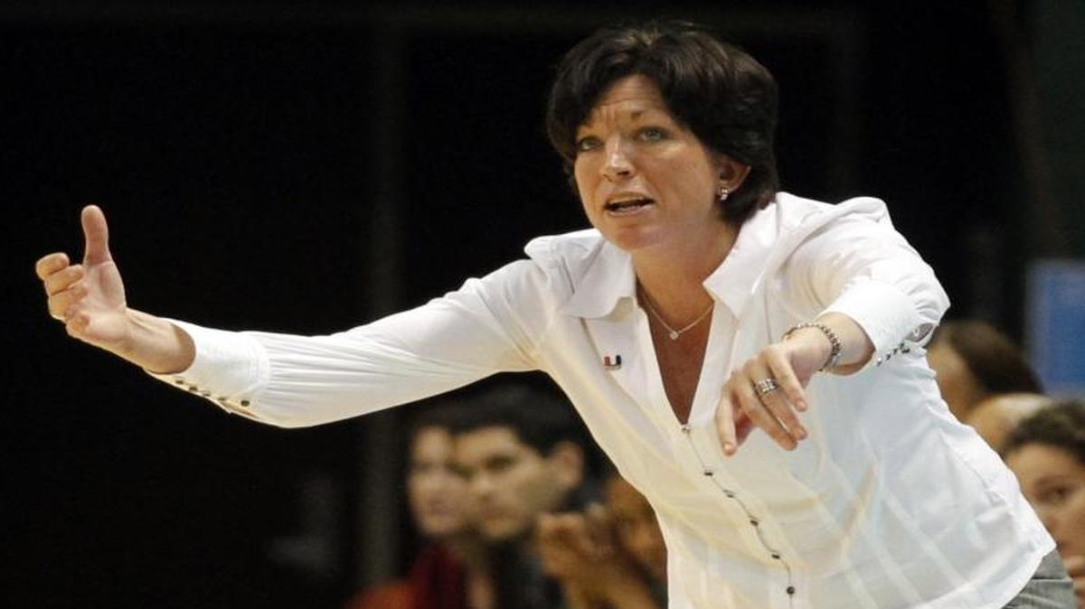 “It’s nice to be nationally relevant,” UM women’s basketball coach Katie Meier said after the Canes leaped five spots to No. 16 in the AP Top 25 poll.