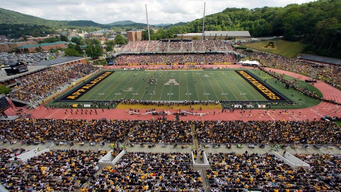 A review by UM Athletics Director Blake James found no evidence of misconduct by football players as they ran onto Appalachian State’s field.