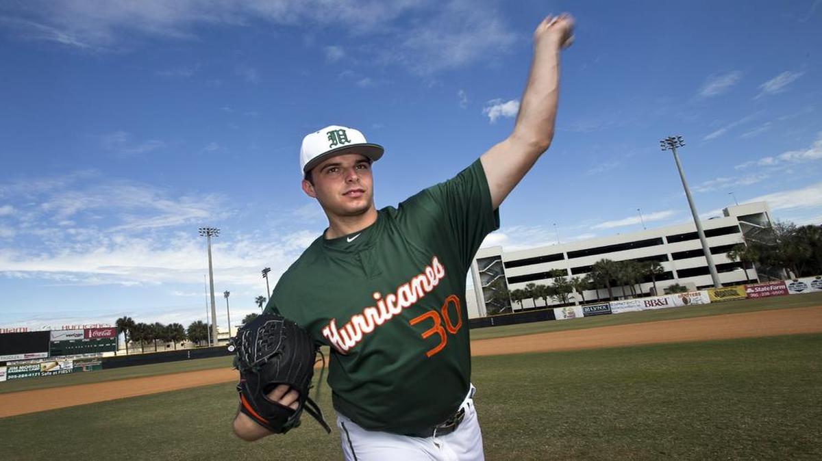 
UM’s left-handed ace Andy Suarez was recently drafted by the San Francisco Giants.
