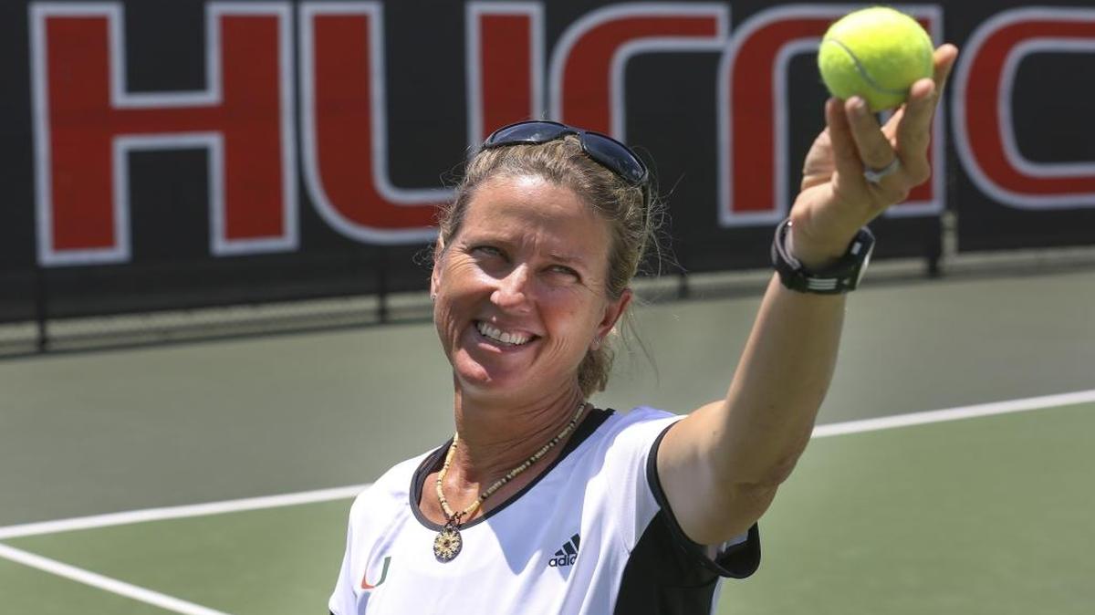 Paige Yaroshuk-Tews has been coaching the University of Miami's women's tennis team for 15 years. Under Yaroshuk-Tews, the team is ranked seventh in the nation. Yaroshuk-Tews was named the Intercollegiate Tennis Association Southeast Region Coach of the Year on Mon., May 9, 2016.