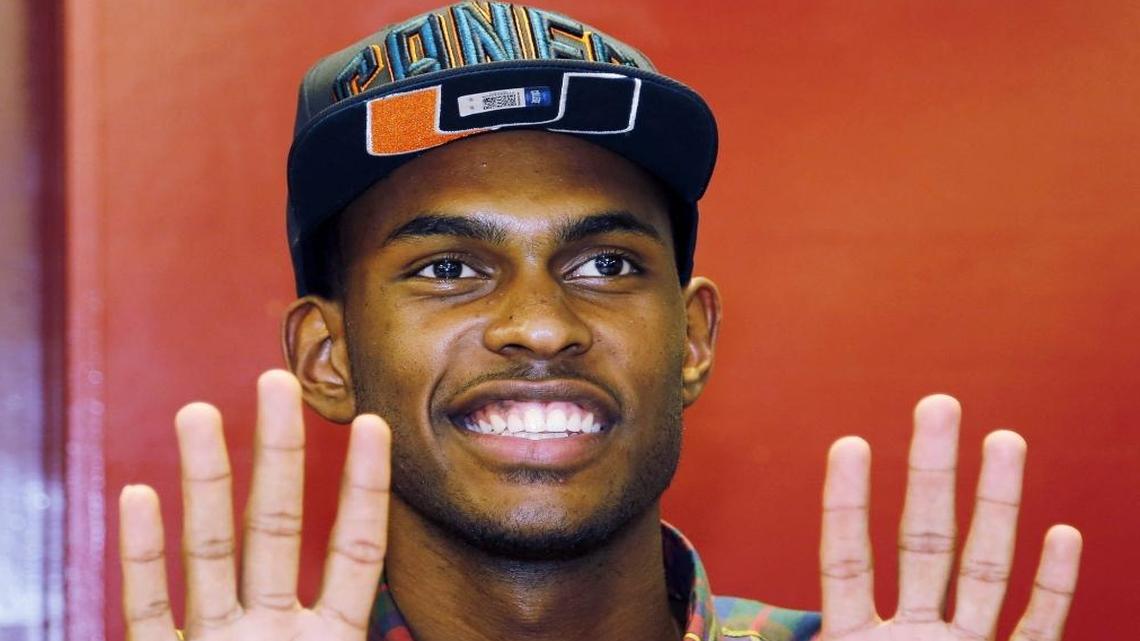 Miami Hurricanes freshman Dewan Huell scored 13 points in his debut.