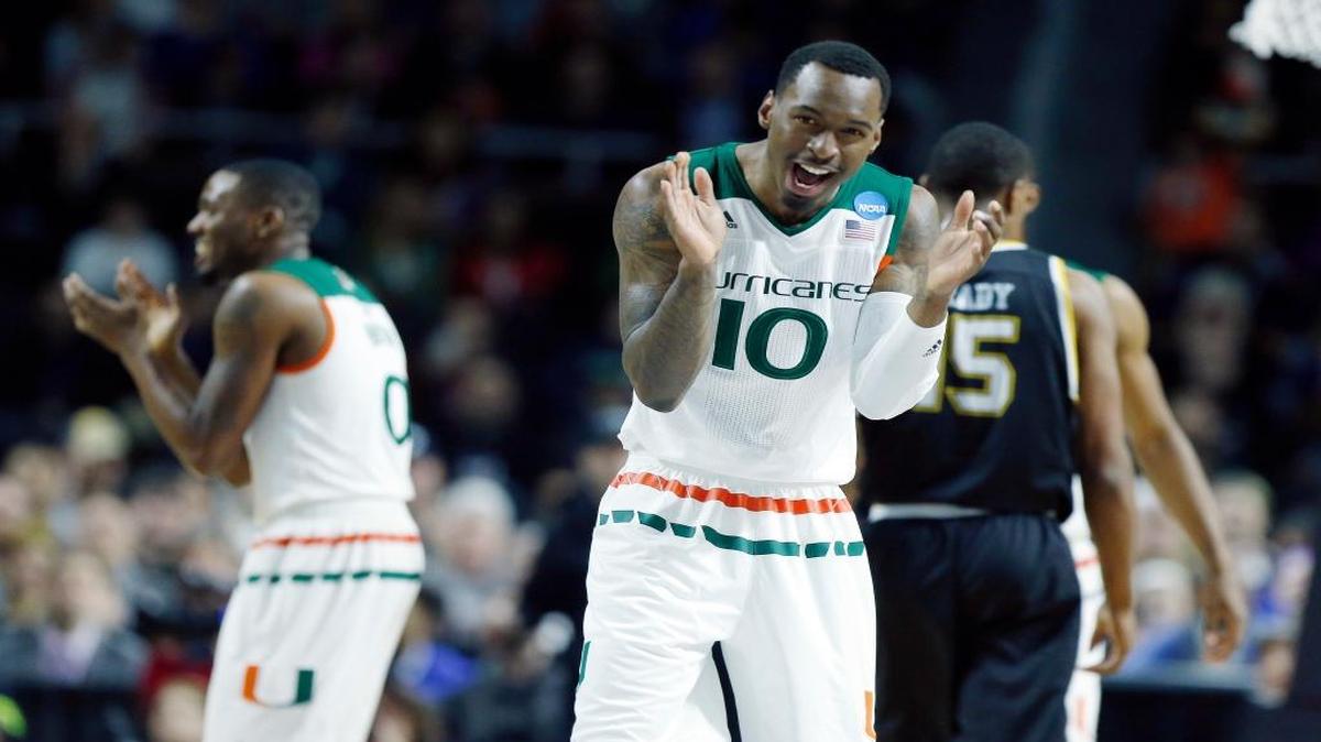 UM’s Sheldon McClellan has a lot to cheer for after beating Wichita State on Saturday and reaching the Sweet 16.