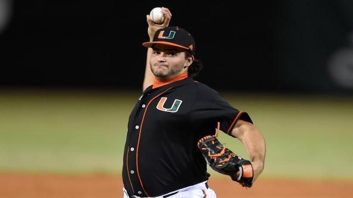 Bryan Garcia broke the all-time UM saves record last week at the ACC Tournament. The No. 3 national seed Miami Hurricanes are depending on him again beginning Friday in their Coral Gables Regional opener against Stetson at Mark Light Field.