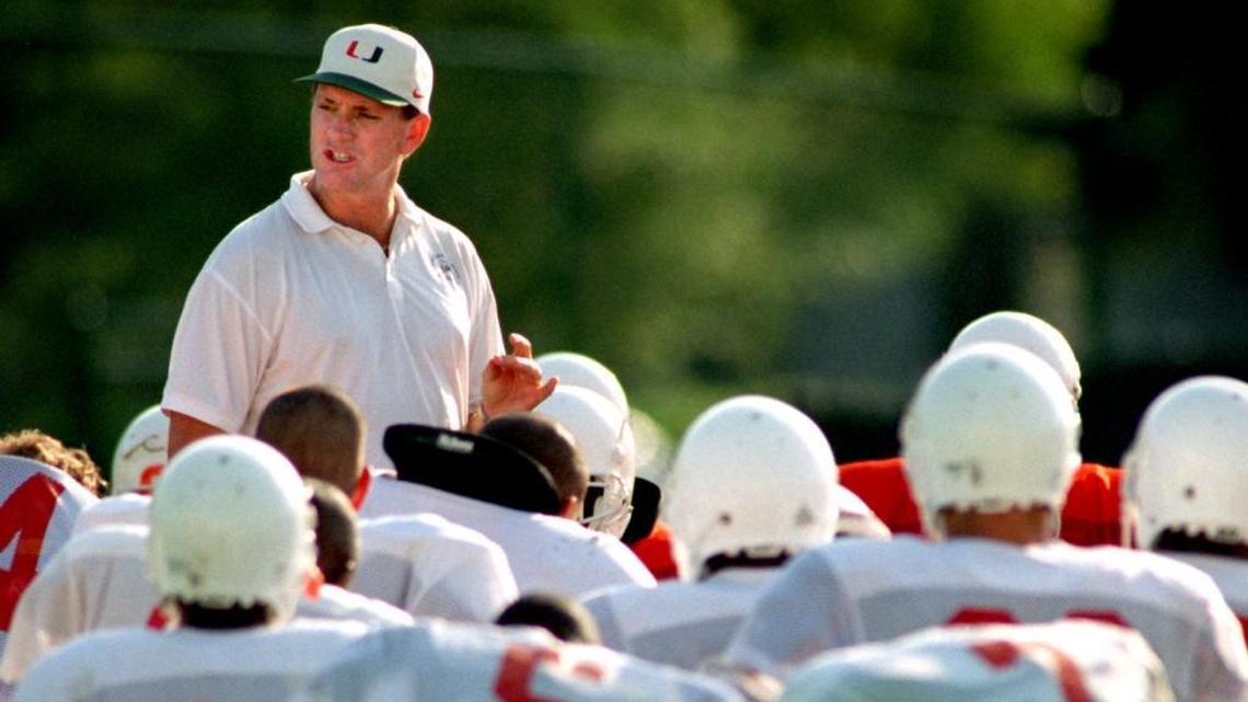 Former UM coach Butch Davis, who also coached the NFL’s Cleveland Browns and at North Carolina, now coaches the FIU Panthers and will meet his former Hurricanes at 3:30 p.m. Saturday at Hard Rock Stadium.